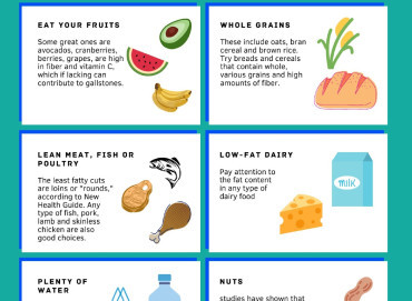 Safra taşlarını önlemek için diyet önerileri